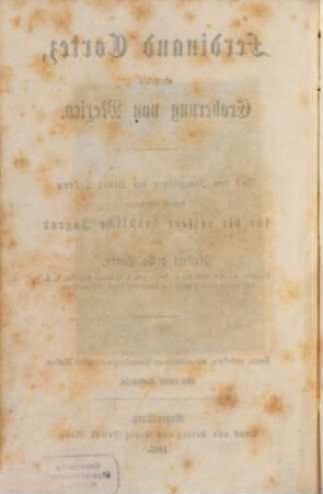 Ferdinand Cortez, oder: Die Eroberung von Mexiko