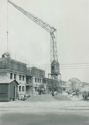 Besatzungsbauten Reeser Platz, 1949