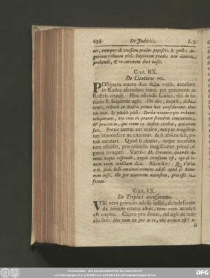 Cap. IX. De Triplici accusatione.