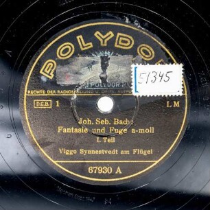 Fantasie und Fuge, a-moll