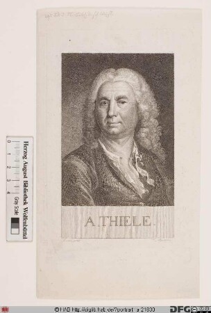 Bildnis (Johann) Alexander Thiele