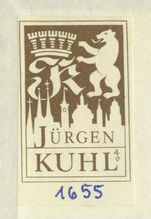 Exlibris: Jürgen Kuhl