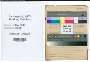 Entnazifizierung Gerhard Heimann , geb. 25.11.1883 (Fuhrgeschaeft)
