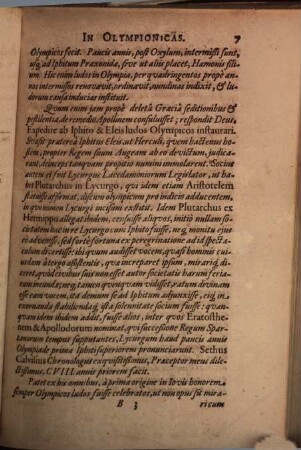 Pindaru Periodos hoc est Pindari Lyricorum Principis, Plus Quam Sexcentis In Locis emaculati, ut iam legi & intelligi possit, Olympionikai. Pythionikai. Nemeonikai. Isthmionikai : Illustrati Versione nova fideli. Rationis metricae indicatione certa. Dispositione textus genuina. Commentario sufficiente ; Cum Fragmentis aliquot diligenter collectis ... Discursu duplici ...