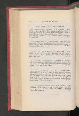 Telegraphy And Telephony.
