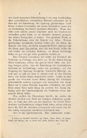 Der Ursprung des Donatismus : nach den Quellen untersucht und dargestellt