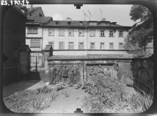 Erfurt-Altstadt. Kirchhof der Allerheiligenkirche