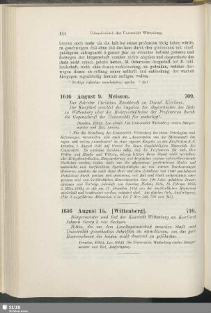 710. 1646, August 15. [Wittenberg]