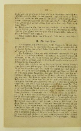 37. Die letzte Fehde