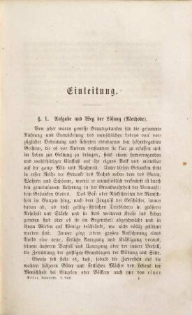 Grundzüge des Naturrechts oder der Rechtsfilosofie, 1. Einleitung. Allgemeiner Teil