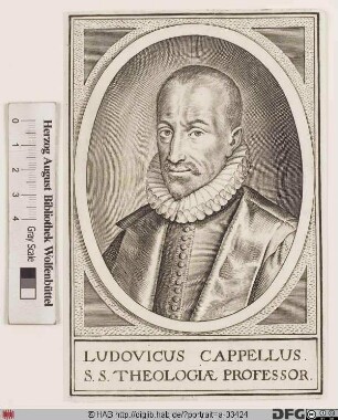 Bildnis Lodewijk Cappellus (eig. Louis Cappel)