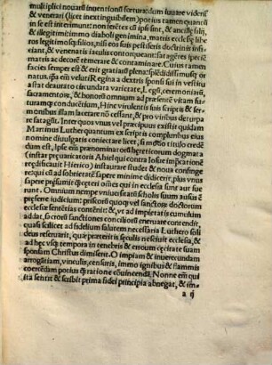 Determinatio theologice facultatis Parisien[sis] super Doctrina Lutheriana hactenus per eam visa : Hie vuerdent ciiij. artickel der Lutherische[n] leer verdampt, durch die loblich vniuersitet von Paryss darumb Martin Luther die disputatio[n] zu Leiptzig verlorn hat