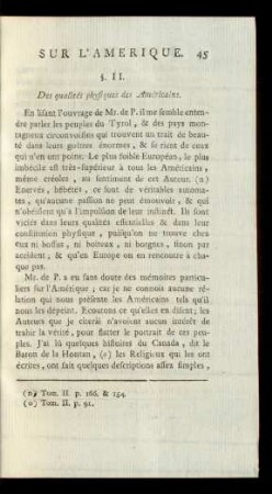 §. II. Des qualités physiques des Américains.