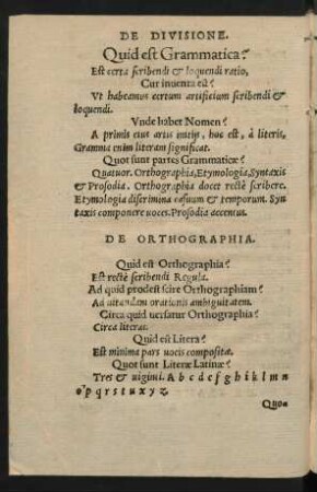 Quid est Grammatica?