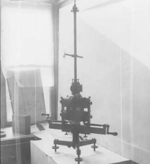 Aperiodisches Wiedemann-Galvanometer von Edelmann : Technikgeschichte | Physik | Elektrizität | Elektrische Meßinstrumente