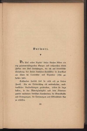 Vorwort.