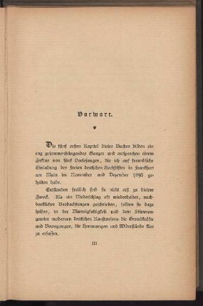 Vorwort.