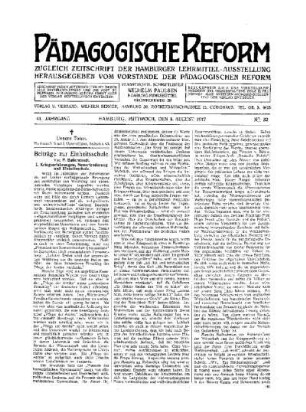 Beiträge zur Einheitsschule : (Fortsetzung folgt)