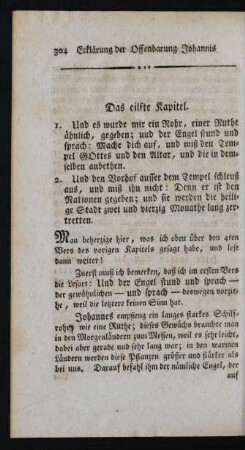 Das eilfte Kapitel