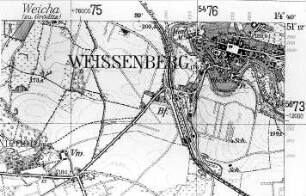 Weißenberg. Meßtischblatt, Sekt. Hochkirch