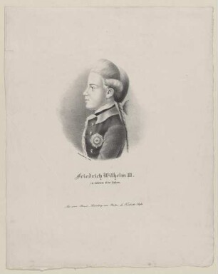 Bildnis des Friedrich Wilhelm III. von Preussen