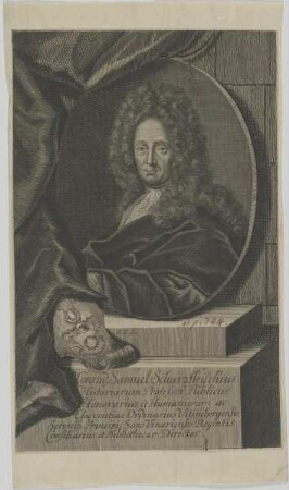 Bildnis des Conrad Samuel Schurzfleischius