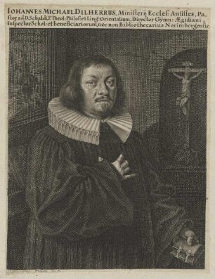 Bildnis des Iohannes Michael Dilherrus