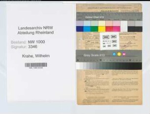 Entnazifizierung Wilhelm Krahe, geb. 10.03.1899 (Verw.Angest.)