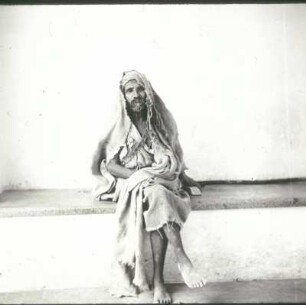 Reisefotos Orient. Orientalische Typen. Bettler (?)