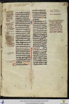 [2ra - 216ra] Breviarium Extravagantium sive Compilatio I antiqua cum glossis.