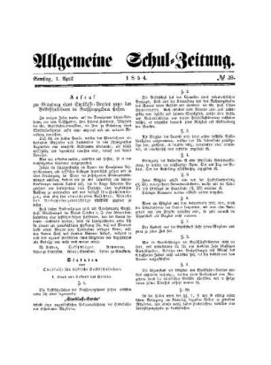 Aufruf zur Gründung eines Sterbkasse-Vereins unter den Volksschullehrern im Großherzogthum Hessen