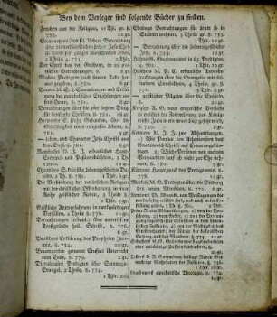 Bey dem Verleger sind folgende Bücher zu finden.