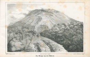 Taf. VII. Der Merapi von der Südseite