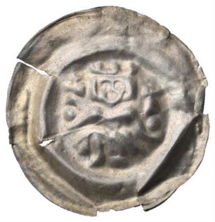 Fundmünze, Brakteat, 1153 - 1278