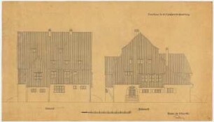 Kunstgewerbeausstellung 1904, Breslau Einfamilienhaus: Grundrisse EG,1.OG