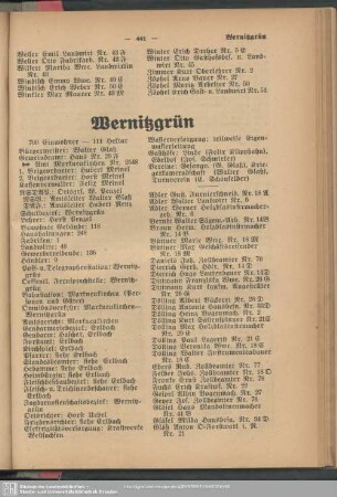 Wernitzgrün