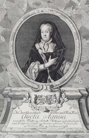 Gisela Agnes, Fürstin von Anhalt, geb. von Rath