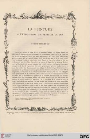4: La peinture à l'exposition universelle de 1878, [4] : L'École italienne