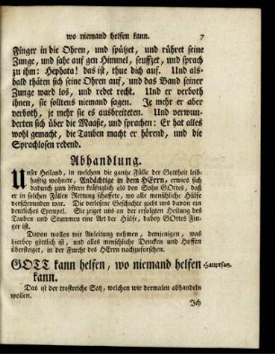 Evangelium Marci 7, 31-37.