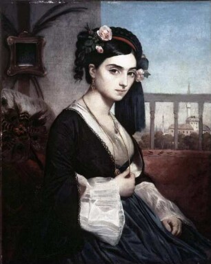 Orientalische Frau