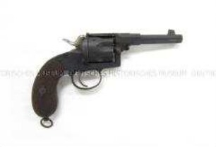 Revolver M 1883, sog. Reichsrevolver, mit Holster