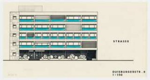Hotel Duisburgerstraße 8, Berlin-Wilmersdorf: Ansicht 1:100