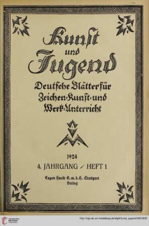 Heft 1 (Januar 1924)