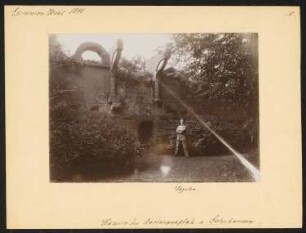 Exkursion Hehl 1898: Kamin der Barbarossapfalz in Gelnhausen