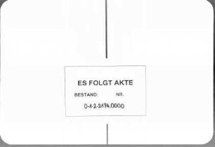 Inventar des königlichen botanischen Gartens