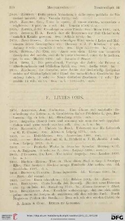 F. Livres omis