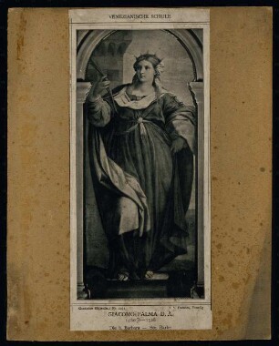 Santa Maria Formosa, Venedig: Heilige Barbara von Jacopo Palma