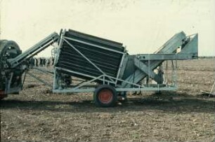 Fotografie: Erntetechnik, Kartoffel, Kartoffelvollernter, Reinigungstechnik, Reinigungsorgan