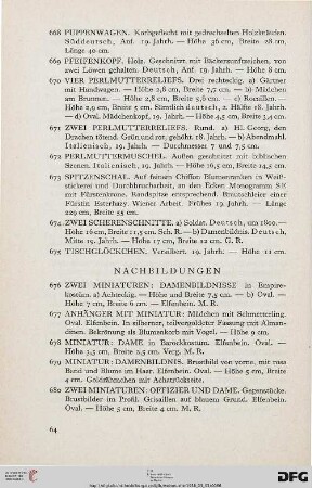 Nachbildungen (Nr. 676-712)