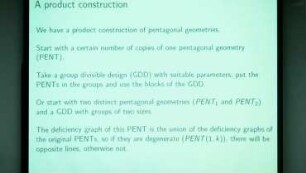 Pentagonal geometries with connected deficiency graph